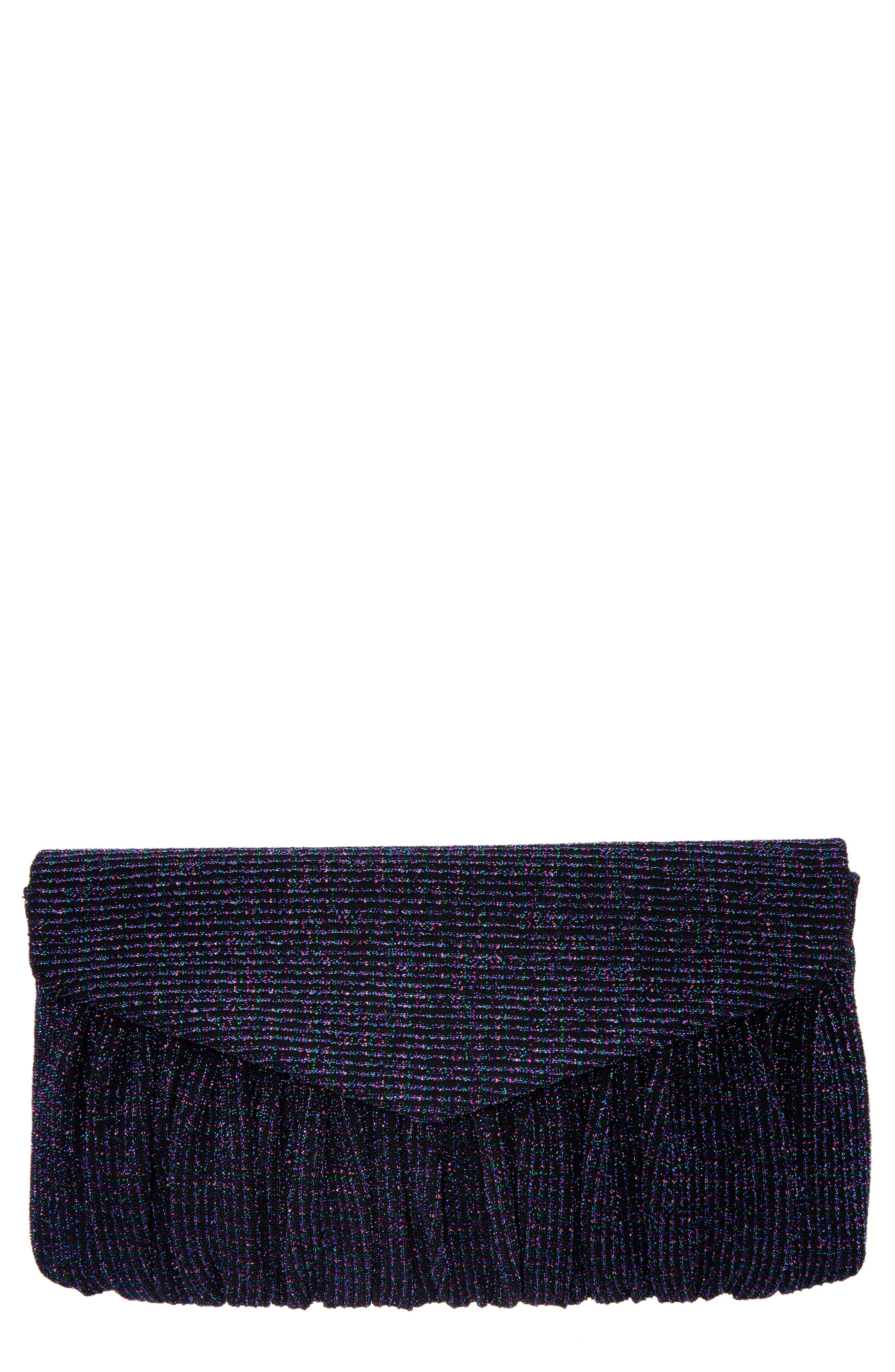 nina rainbow clutch