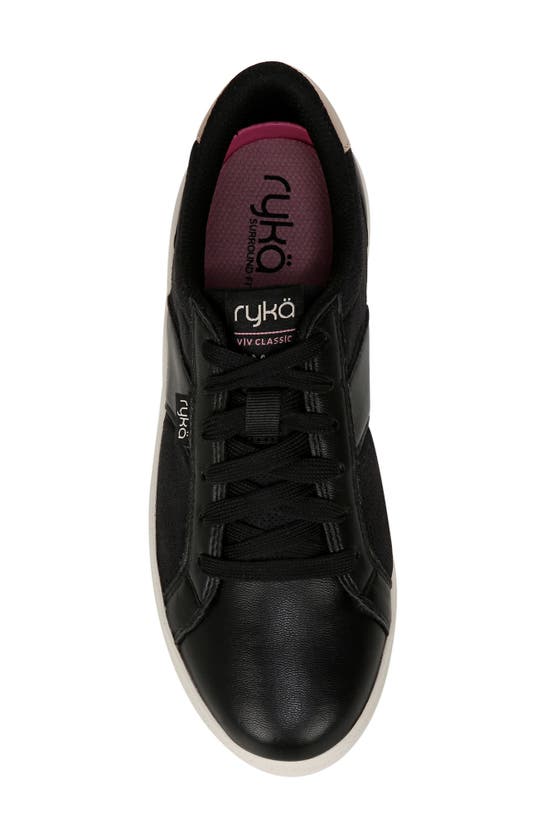 Shop Ryka Rykä Viv Classic Low Top Sneaker In Black Lace