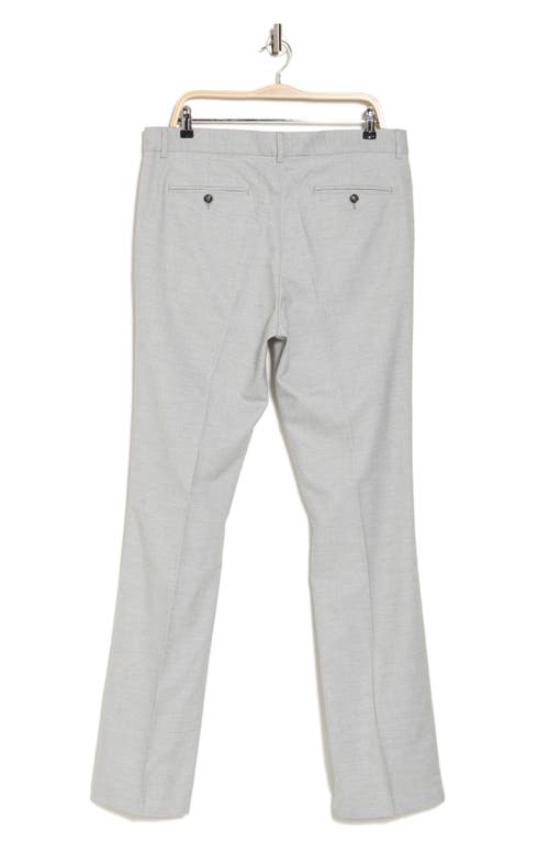 Shop Topman Herringbone Flare Pants In Grey