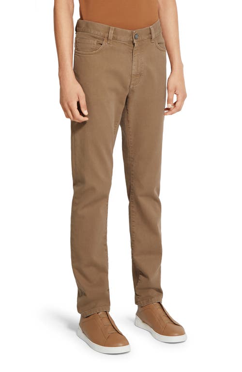 ZEGNA City Fit Stretch Denim Jeans Atacama at Nordstrom,