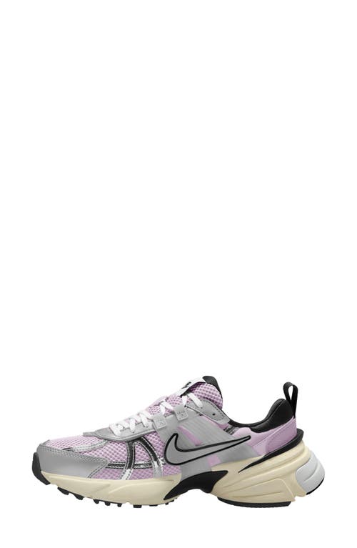 Shop Nike V2k Run Sneaker In Doll/silver/black