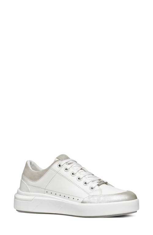 Geox Dalyla Sneaker In White/grey