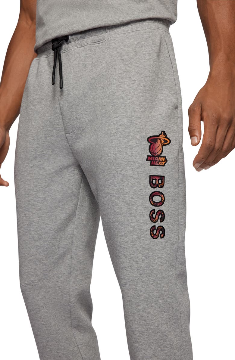 BOSS HUGO BOSS x Miami Heat NBA Slam Dunk Sweatpants, Alternate, color, 