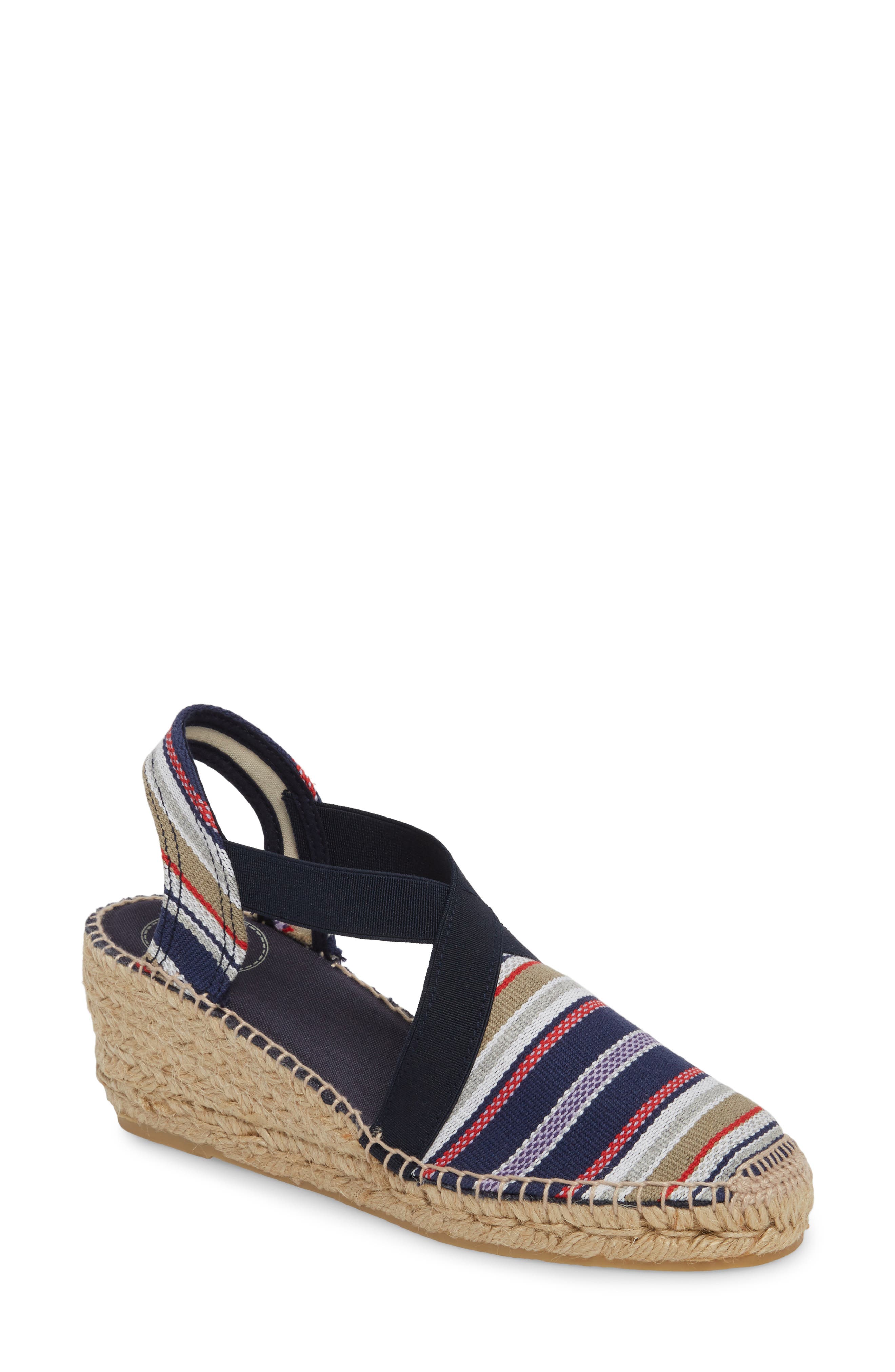 Espadrilles plates vegan pour femme en tissu coton - VERDI-V