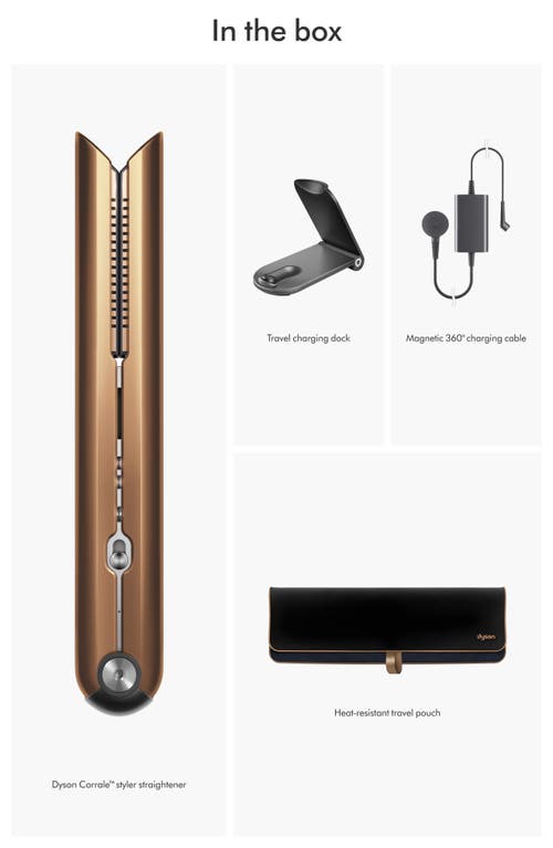 Dyson Corrale™ Styler Straightener In Copper