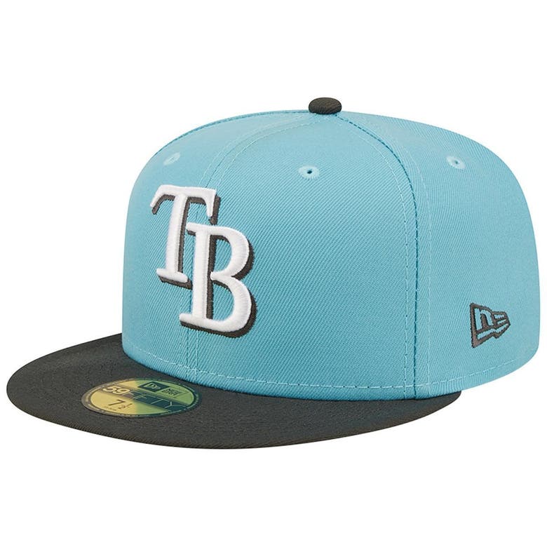 Tampa Bay Rays New Era Two-Tone Color Pack 59FIFTY Fitted Hat -  Brown/Charcoal