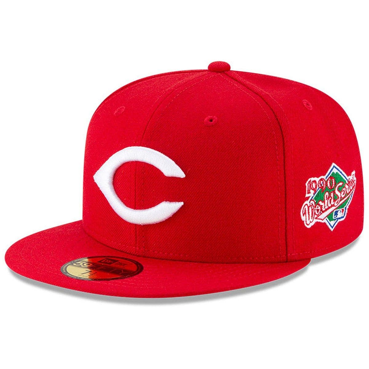 red world series fitted hat