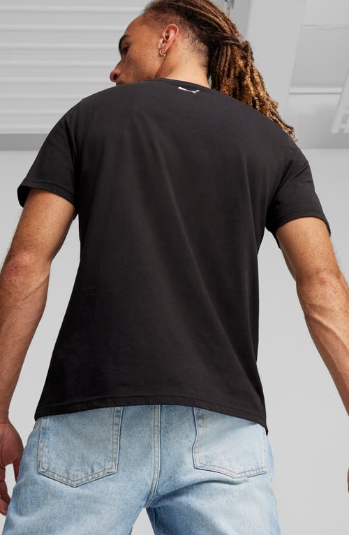 Puma Scuderia Ferrari Race Tee In Black, Men's At Urban Outfitters In Black