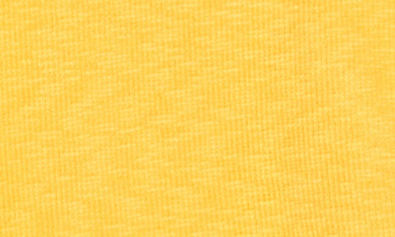Rag & Bone Ribbed Drawstring Shorts In Yellow