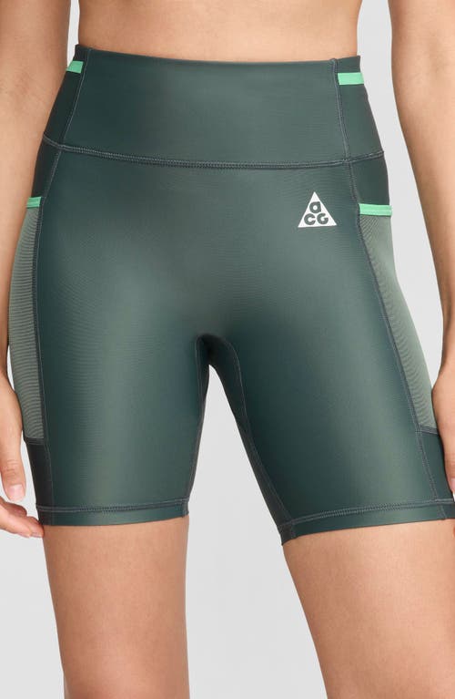 NIKE NIKE ACG WHITE RAPIDS DRI-FIT BIKE SHORTS 