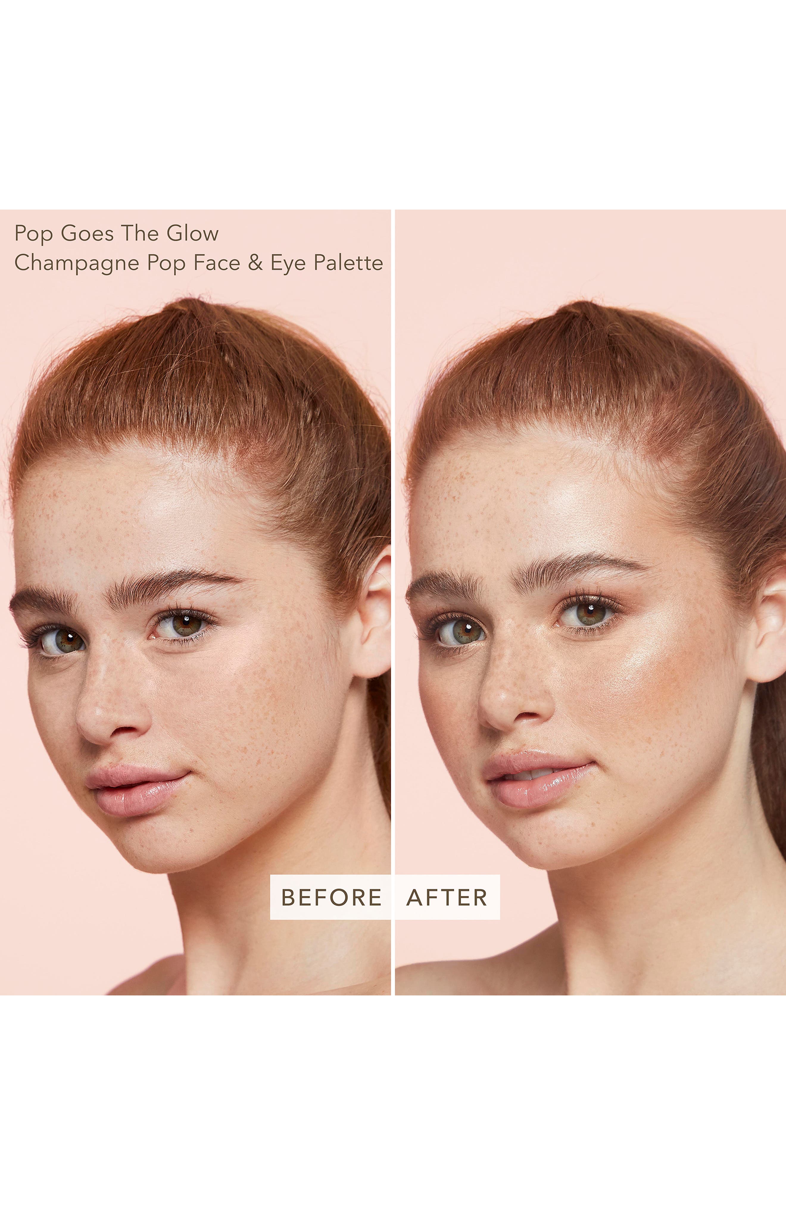 BECCA COSMETICS BECCA Pop Goes The Glow Champagne Pop Face & Eye Palette, Alternate, color, NO COLOR