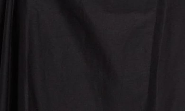 Shop Molly Goddard Raya Backless Pintucked Cotton Midi Dress In Black