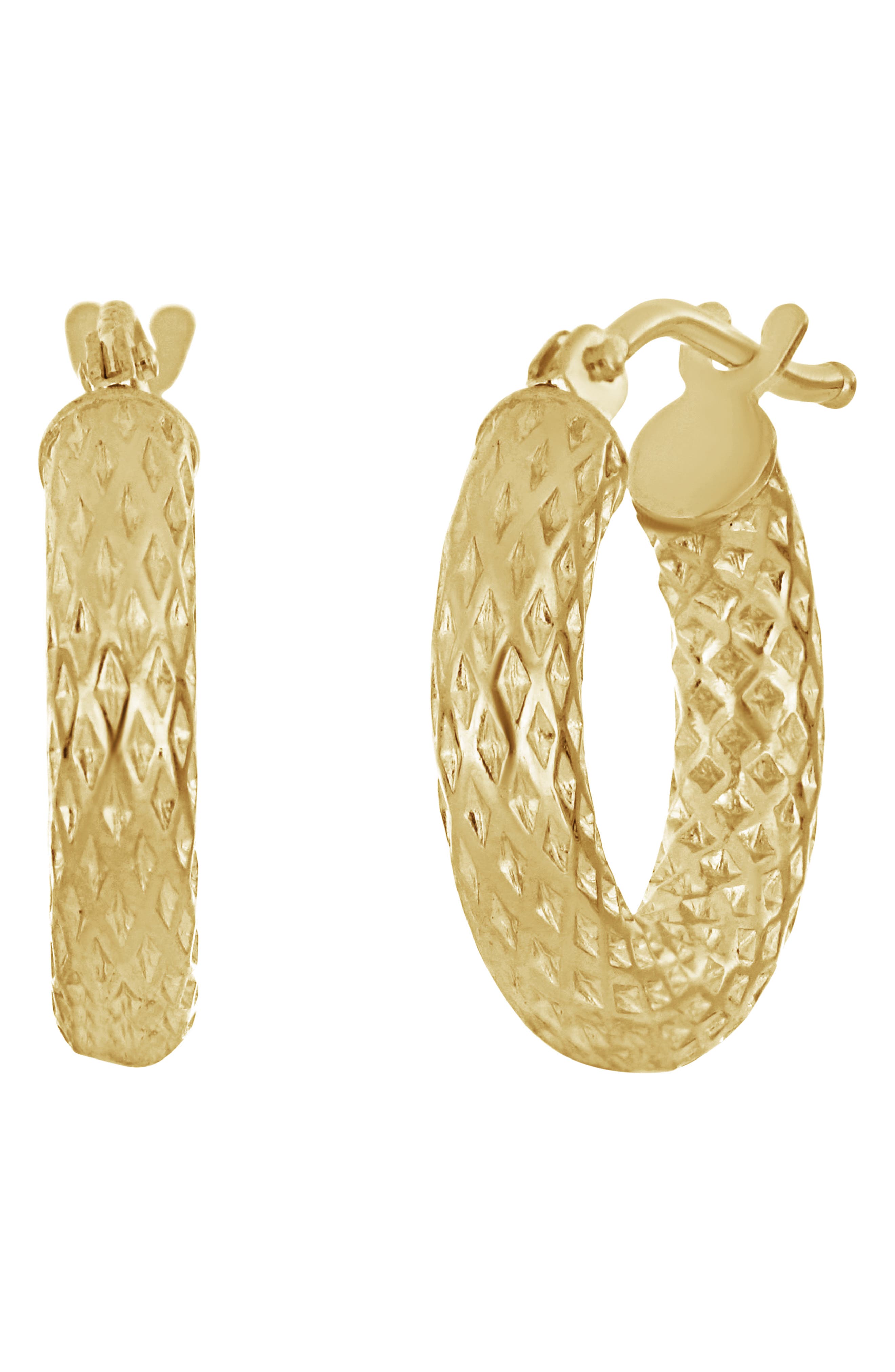 argos gold knot earrings