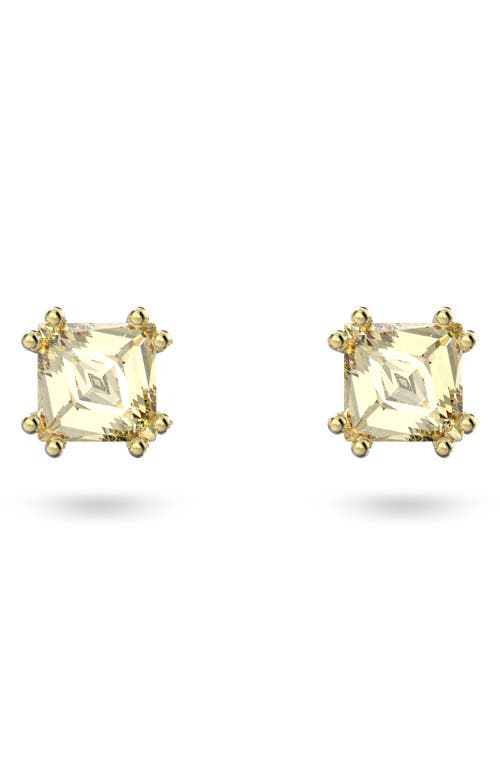 Swarovski Stilla Stud Earrings in Yellow at Nordstrom