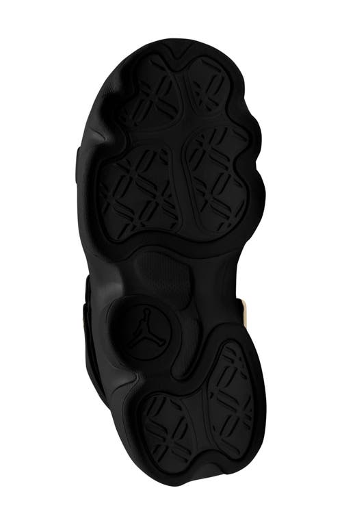 Jordan Women's Deja Sandals In Black/metallic Gold