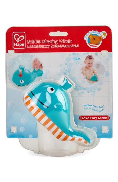 HAPE BUBBLE BLOWING WHALE TOY