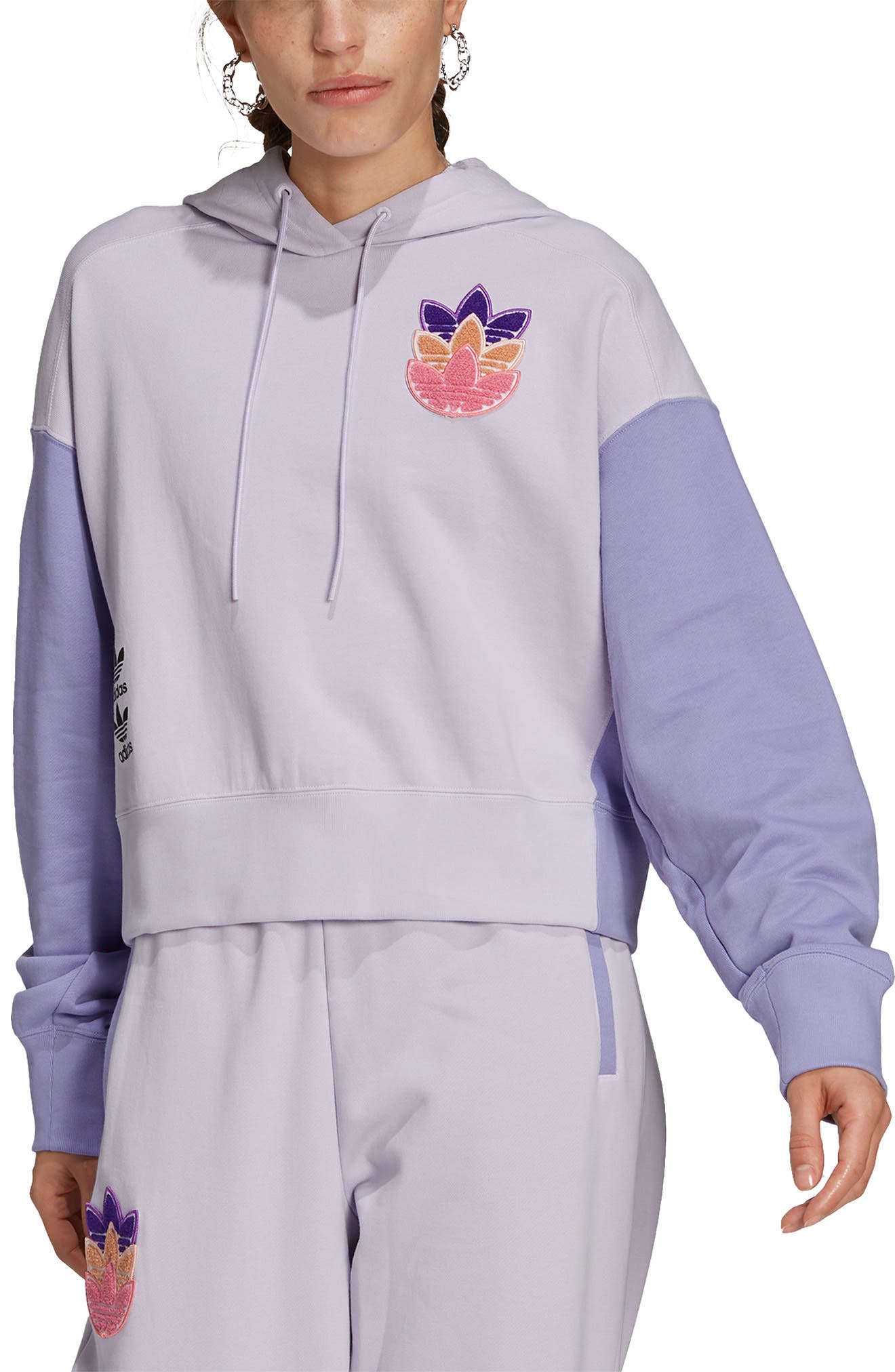 adidas purple tint hoodie