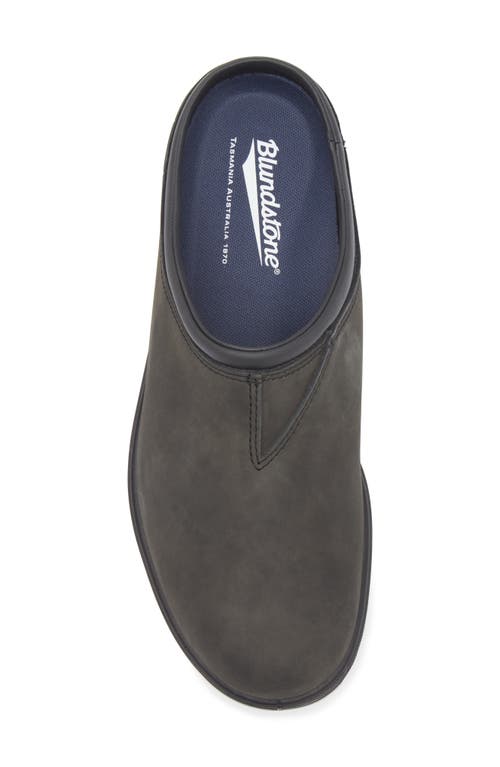 Blundstone Footwear Water Resistant Clog In Rustic Black