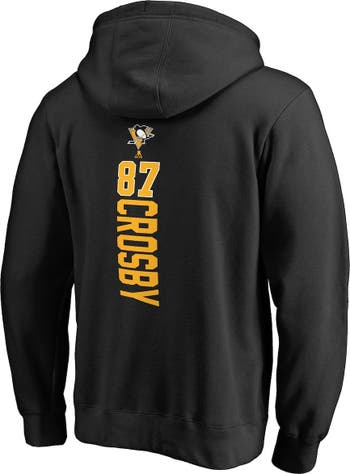 Youth Fanatics Branded Sidney Crosby Black Pittsburgh Penguins