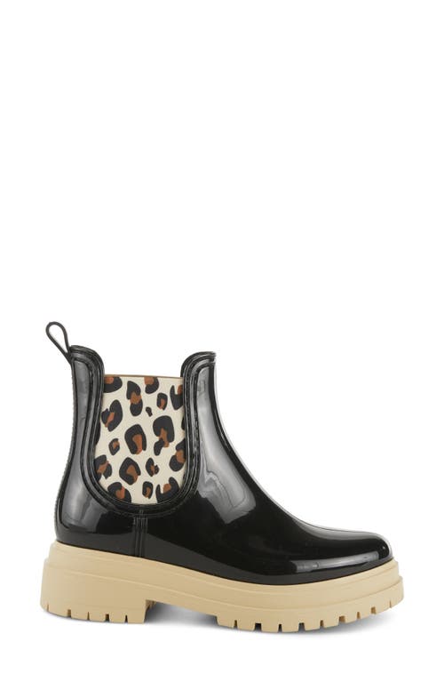 Spring Step Reva Waterproof Platform Chelsea Boot In Black Multi