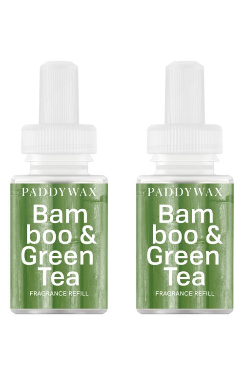 PURA x Paddywax Bamboo & Green Tea 2-Pack Diffuser Fragrance Refills in Bamboo Green Tea at Nordstrom