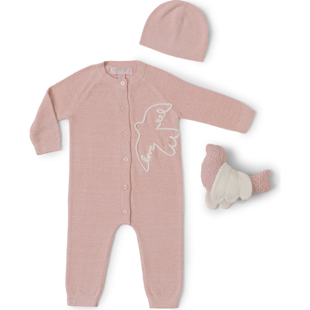 Barefoot Dreams Cozychic® Ultra Lite® Covered In Dusty Rose-cream