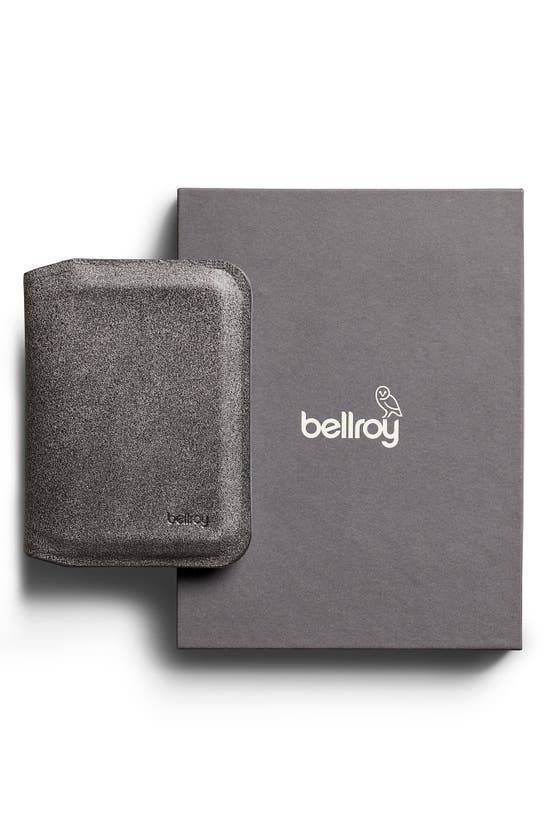 Shop Bellroy Apex Slim Sleeve Rfid Leather Bifold Wallet In Pepperblue