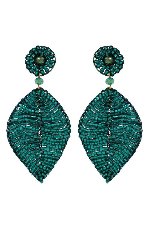 MAAC DONNA Earrings Green main image 1