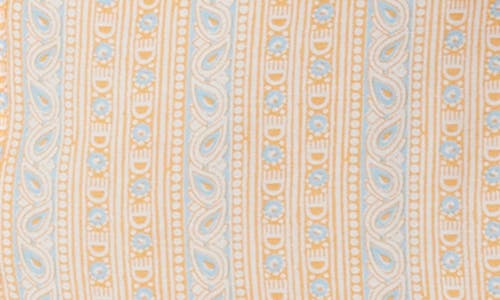 Shop Joie Della Mixed Print Miniskirt In Apricot Nectar Multi