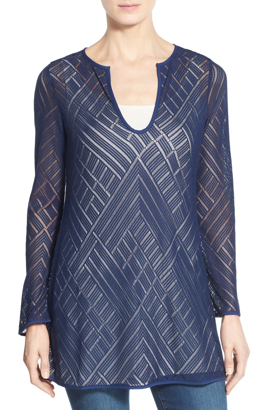 NIC+ZOE 'Sun Lace' Tunic & Camisole (Regular & Petite) Nordstrom