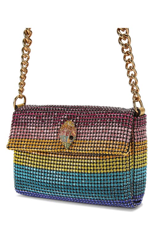 Shop Kurt Geiger London Small Party Shoulder Bag In Rainbow