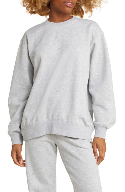  5th & Ocean MLB Boston Red Sox Women's French Terry Crew Neck  Sweatshirt with Contrasting Sleeves, Gray, Small : Sports & Outdoors