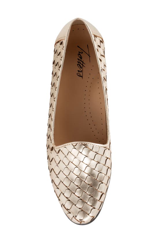 Shop Trotters Lizette Loafer In Champagne