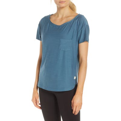 Vuori Lux Performance Tee, Blue