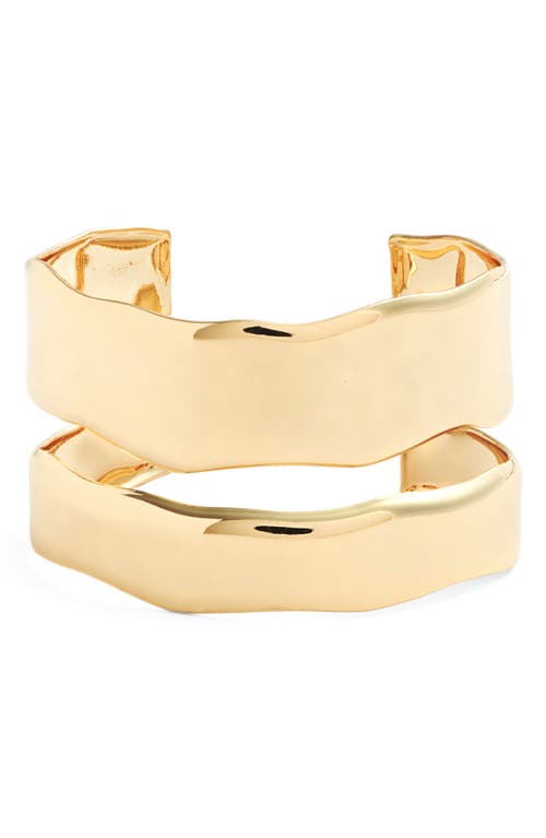 NORDSTROM NORDSTROM WIDE DOUBLE CUFF BRACELET 