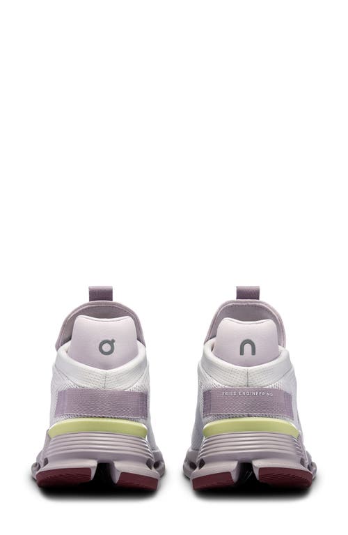 Shop On Cloudnova Sneaker In Undyed White/fade