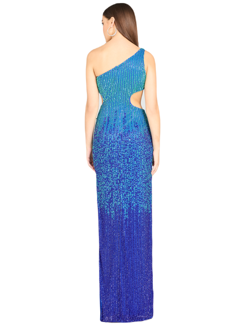 Lara New York Anabelle Sequin Prom Dress In Sapphire