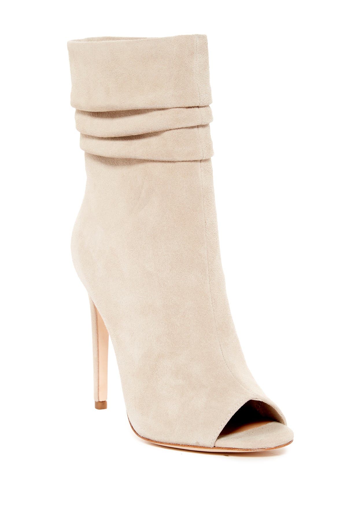 nordstrom rack peep toe booties