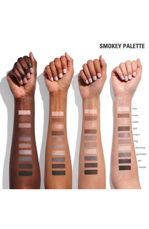 Shop Kylie Cosmetics Pressed Powder Eyeshadow Palette In Smokey