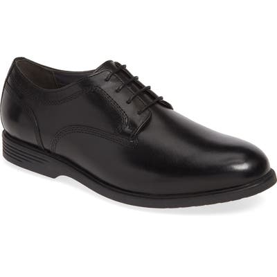 Hush Puppies Shepsky Plain Toe Derby, Black