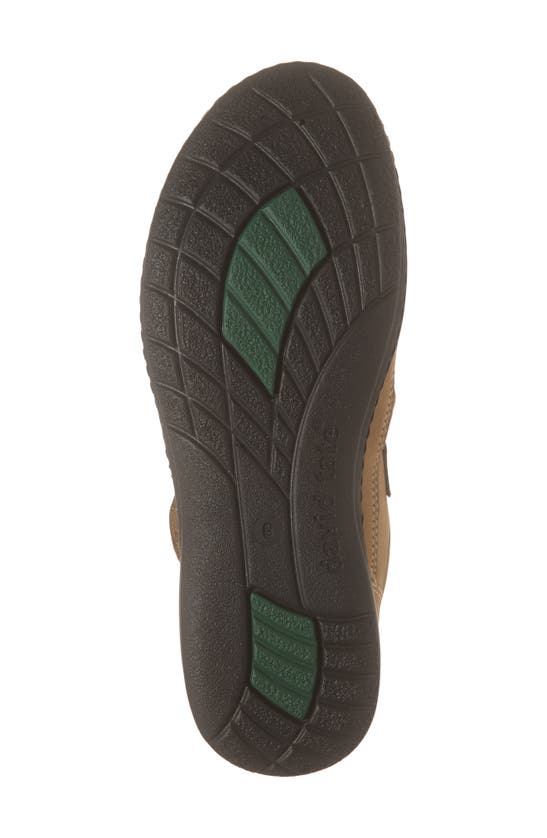 David Tate Catania Walking Sandal In Beige Nubuck Leather