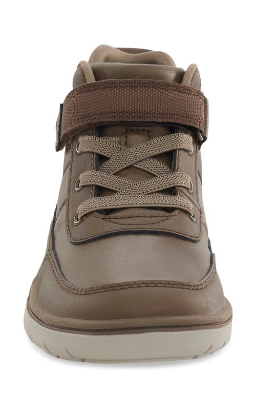 Shop Stride Rite Kids' Braxton Sneaker In Espresso