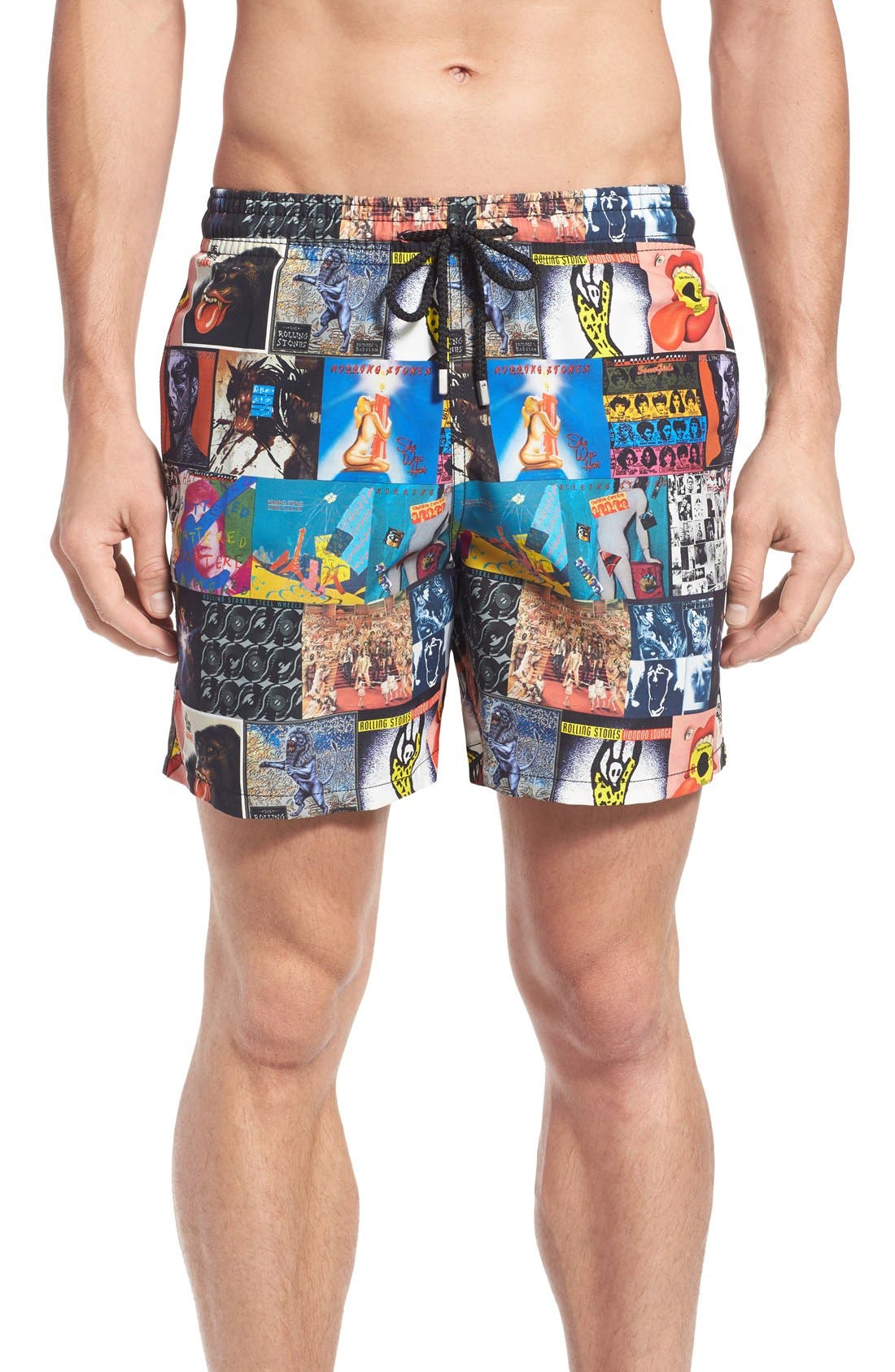 rolling stones swim trunks