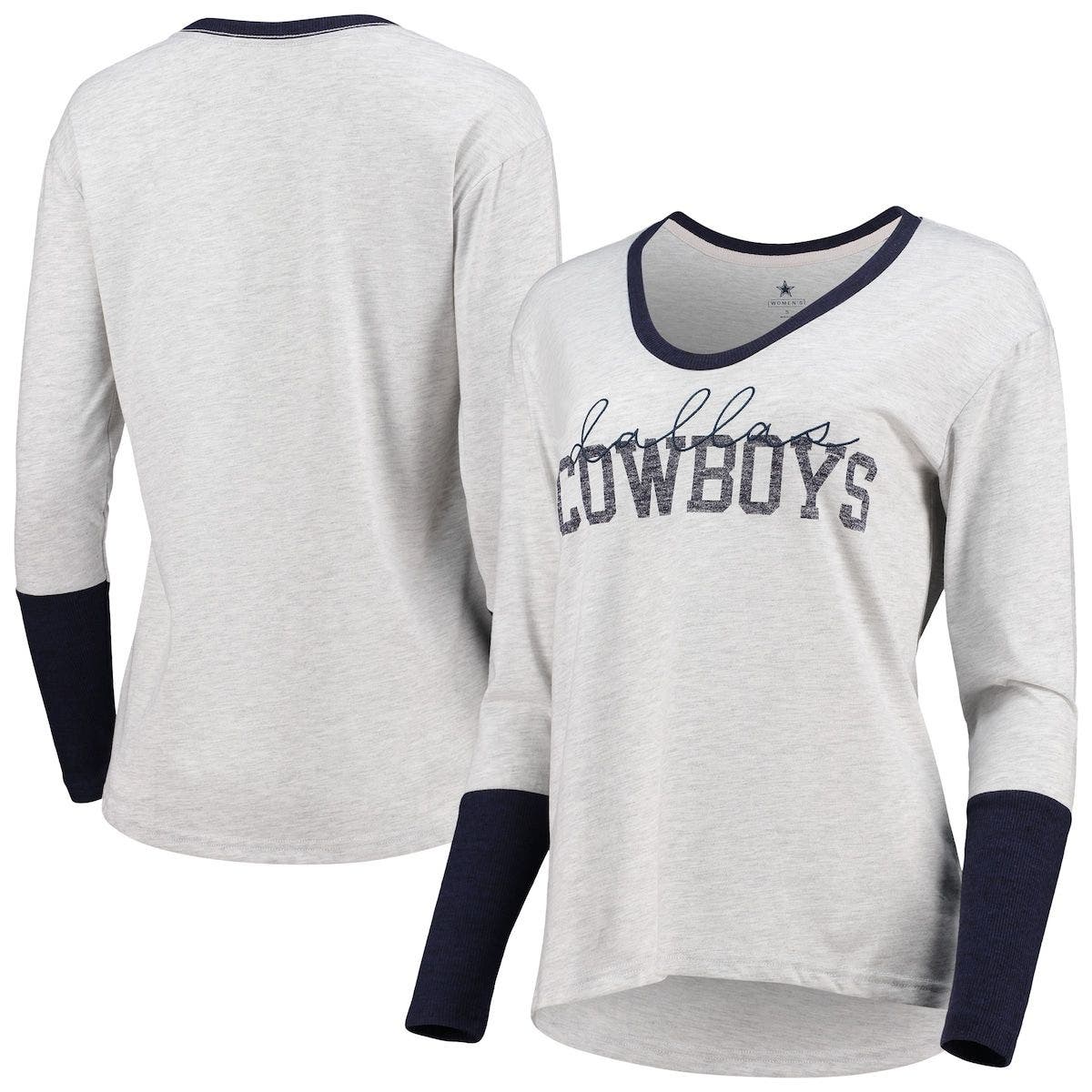 NFL Women's Silver Dallas Cowboys 