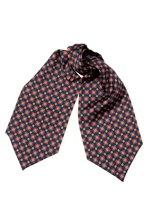 Elizabetta Barberini In Navy And Red