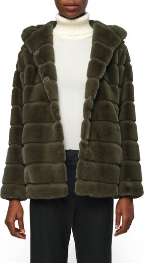 Apparis faux fur coat best sale