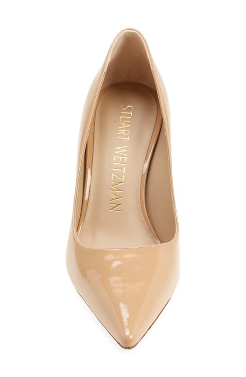 Stuart Weitzman Stuart 85 Stiletto Pump In Adobe