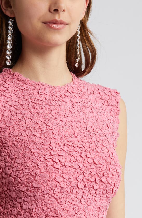 Shop Open Edit Textured Top In Pink Ginger