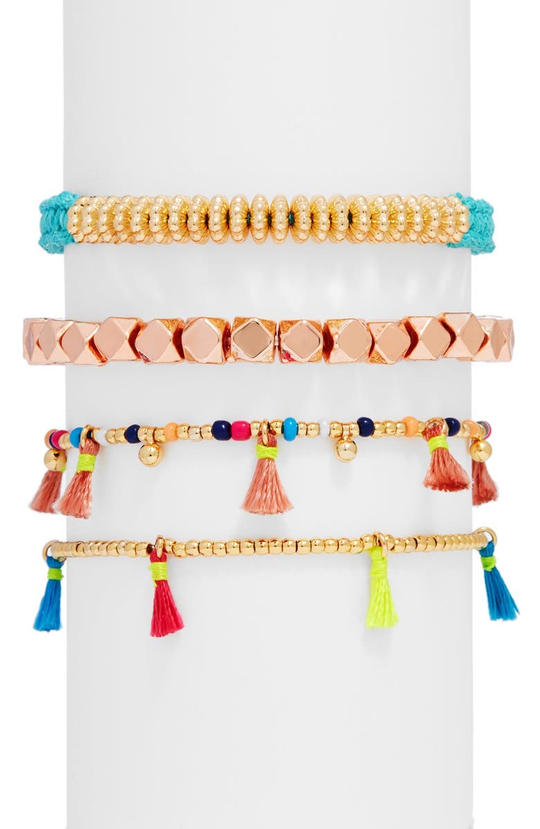 BaubleBar Beaded Bracelets (Set of 4) Nordstrom