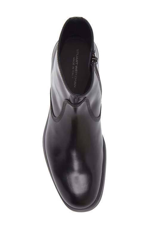 Stuart Weitzman Angel Ankle Boot In Black